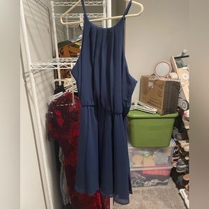 Francesca’s fit and flair mini dress